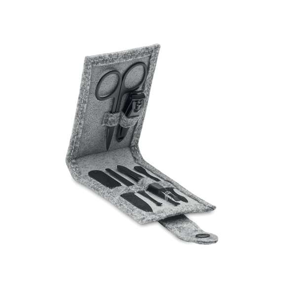 Set manicura 6 pc fieltro RPET