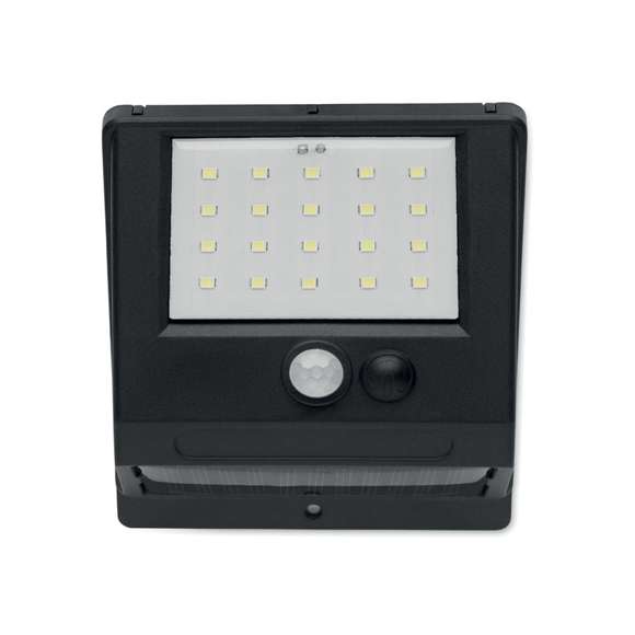 Luz LED solar con sensores
