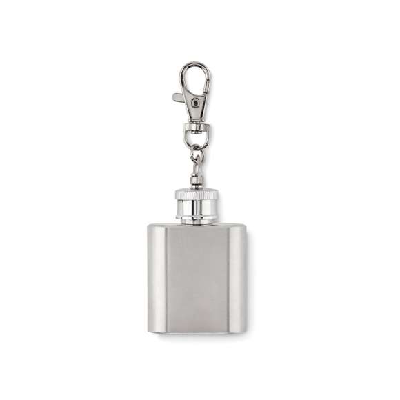 Llavero petaca Hipflask acero