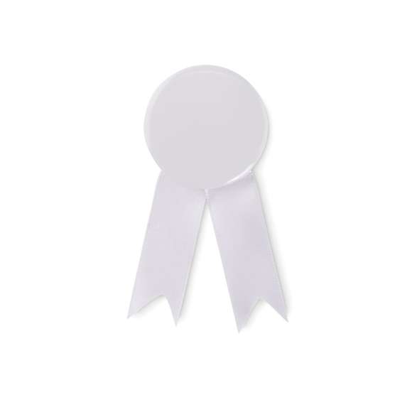Broche insignia con cinta