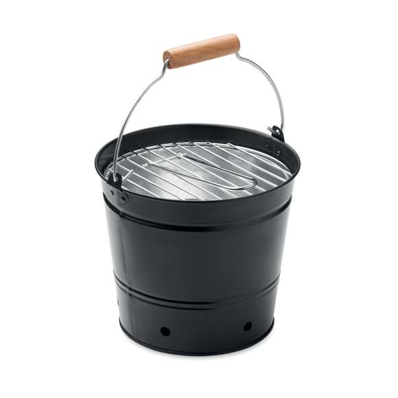 Cubo barbacoa portátil hierro