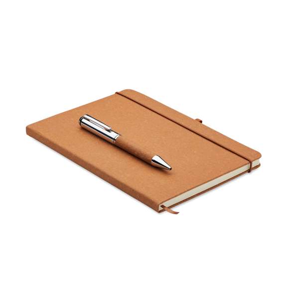 Set cuadernos piel reciclada