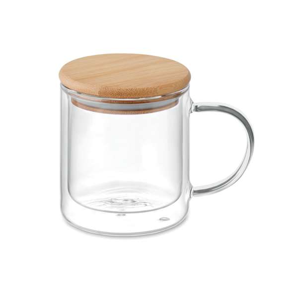 Taza borosilicato doble pared
