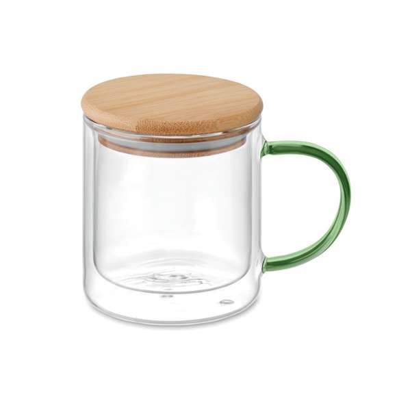 Taza borosilicato doble pared