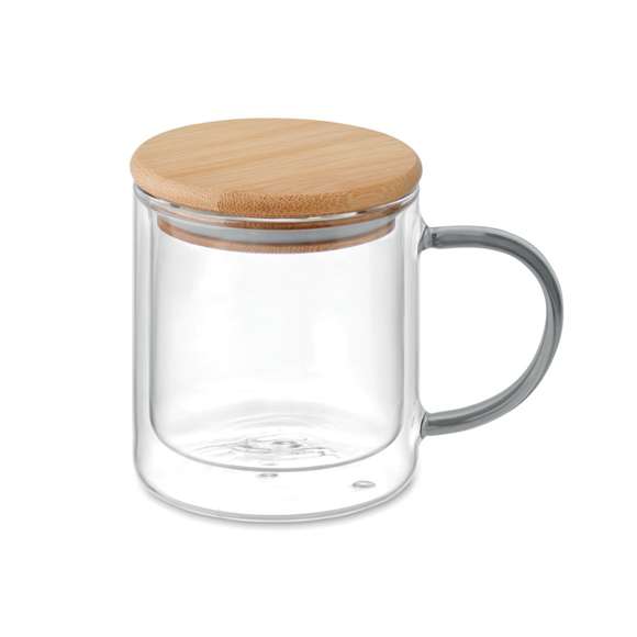 Taza borosilicato doble pared