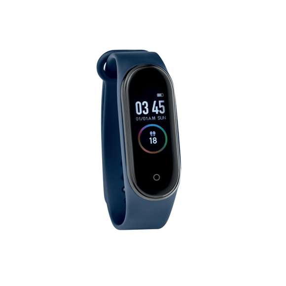 <p><span style="color: rgb(119,119,119);background-color: rgb(255,255,255);font-size: 13px;font-family: Open Sans", Arial, sans-serif;">Pulsera de actividad inalámbrico 4.0 en ABS con correa de silicona. Pantalla LCD táctil de 0,96 pulgadas.</span>&nbsp;</p>