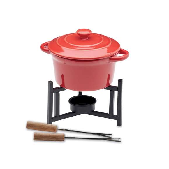 Set fondue de cerámica 300 ml