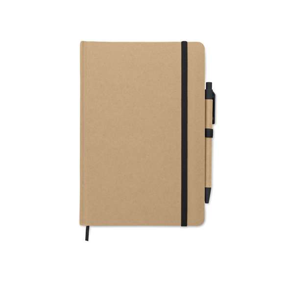 Libreta A5 en cartón reciclado