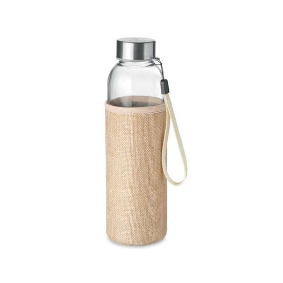 Botella cristal con funda 500ml