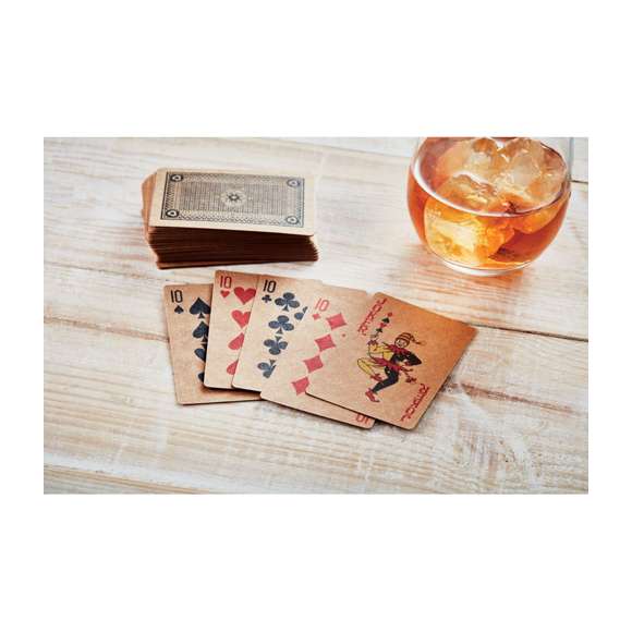 Baraja cartas papel reciclado