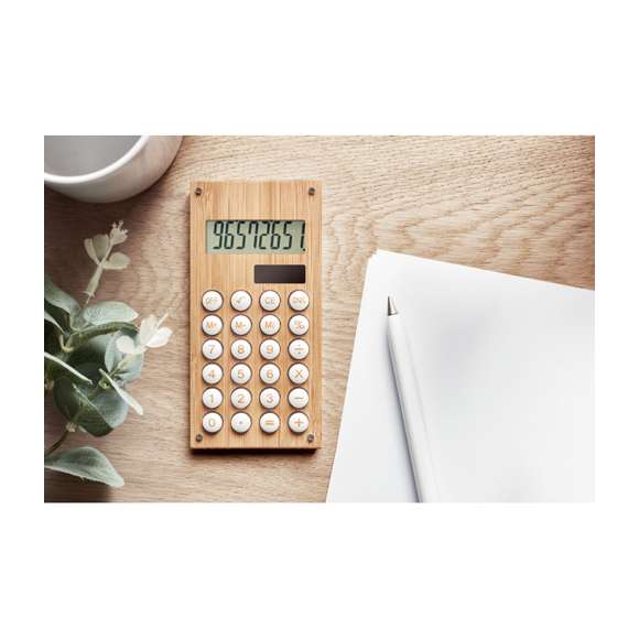 Calculadora bambú de 8 dígitos