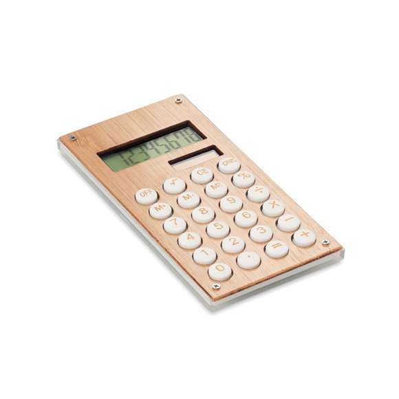 Calculadora bambú de 8 dígitos