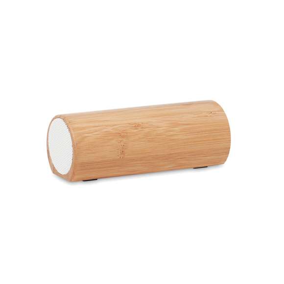 Altavoz bambú inalámbrico 2x5W