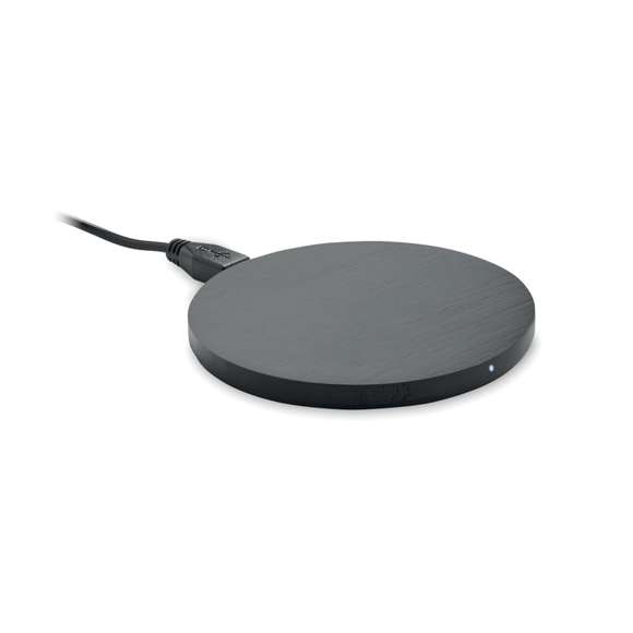Cargador inalámbrico de bambú