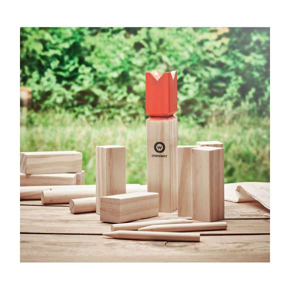 Juego de madera de pino