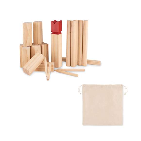 Juego de madera de pino