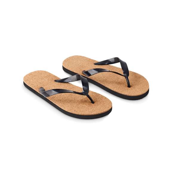 Chanclas de playa de corcho L