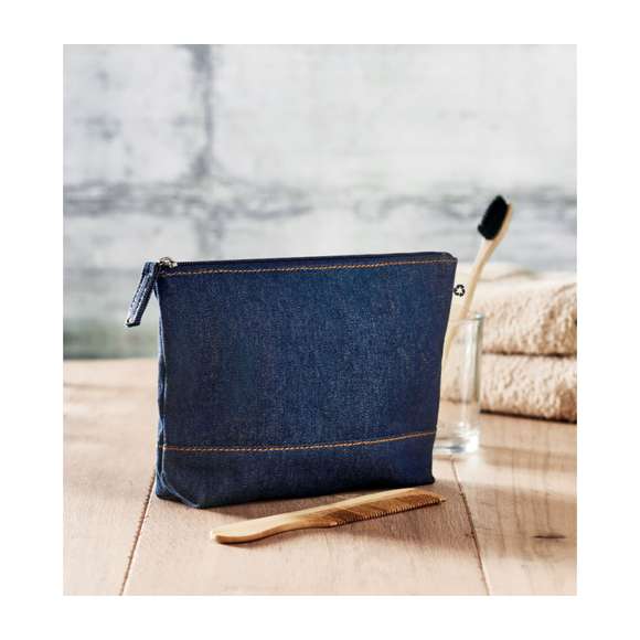 Neceser denim reciclado