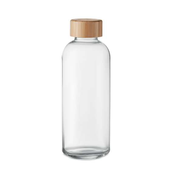 Botella 650 ml tapa de bambú