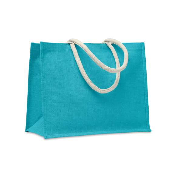 Bolsa de yute y asas algodón