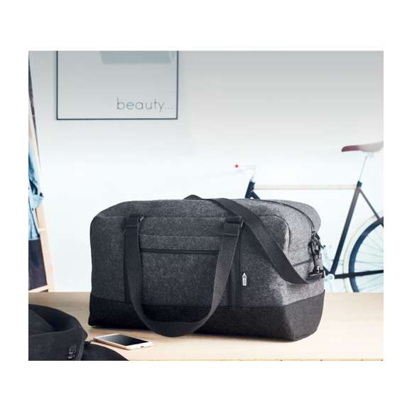 Bolsa fin de semana de fieltro
