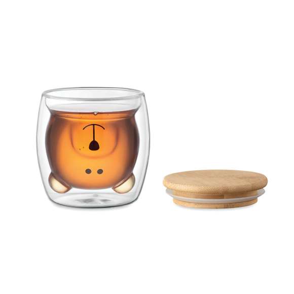 Taza borosilicato doble pared
