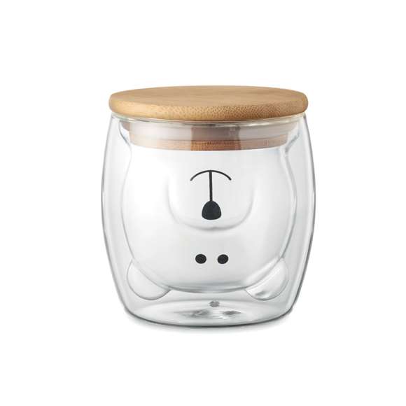 Taza borosilicato doble pared