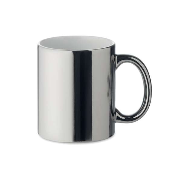 Taza cerámica metálica 300 ml