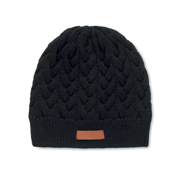 Gorro de punto en RPET
