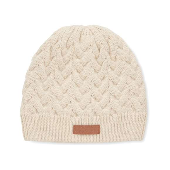 Gorro de punto en RPET