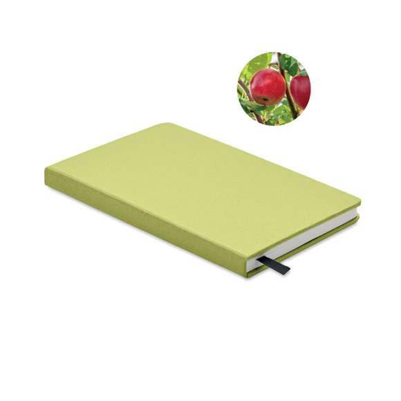 Libreta A5 hojas papel recicl.