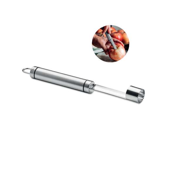 Descorazonador de acero inox.