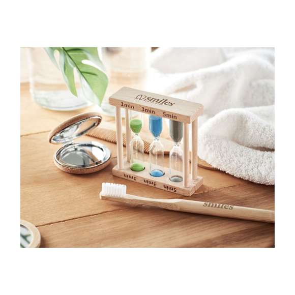 Reloj de arena madera