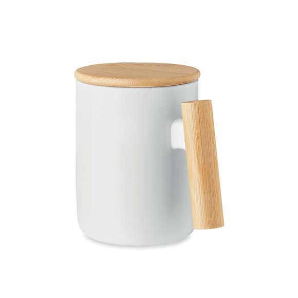 Taza de porcelana tapa 380 ml