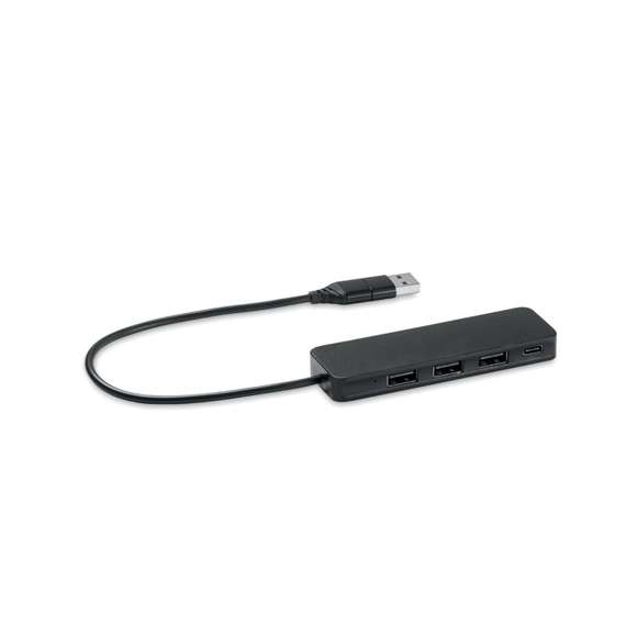 Hub USB-C de 4 puertos