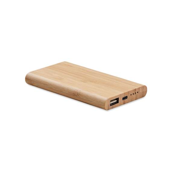 Power bank de bambú 4000 mAh