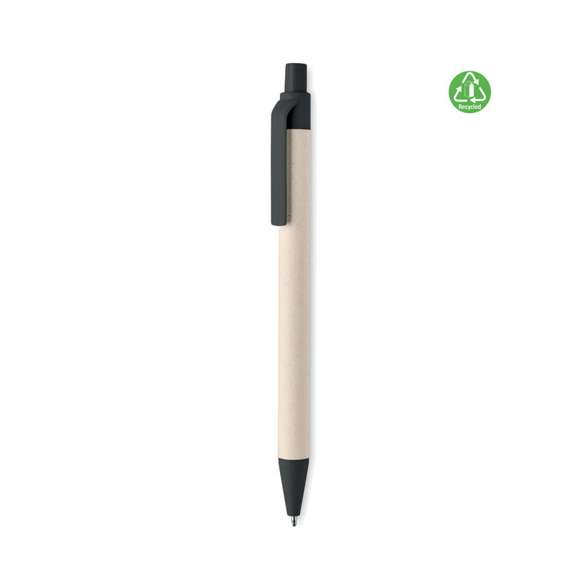 Papel reciclado/ bolígrafo PLA