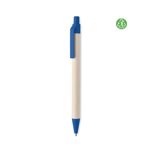 Papel reciclado/ bolígrafo PLA