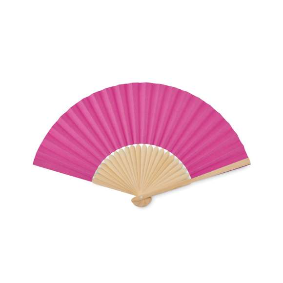 <p><span style="color: rgb(119,119,119);background-color: rgb(255,255,255);font-size: 13px;font-family: Open Sans", Arial, sans-serif;">Abanico de bambú con tejido de papel. El bambú es material natural, el color del articulo puede variar.</span>&nbsp;</p>