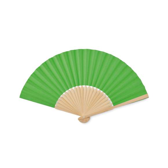 <p><span style="color: rgb(119,119,119);background-color: rgb(255,255,255);font-size: 13px;font-family: Open Sans", Arial, sans-serif;">Abanico de bambú con tejido de papel. El bambú es material natural, el color del articulo puede variar.</span>&nbsp;</p>