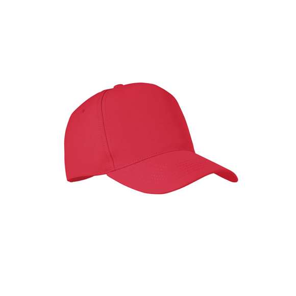 Gorra béisbol RPET 5 pan.