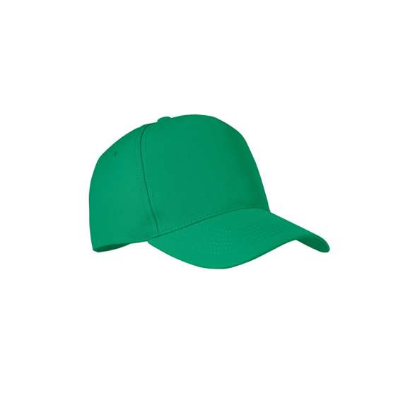 Gorra béisbol RPET 5 pan.