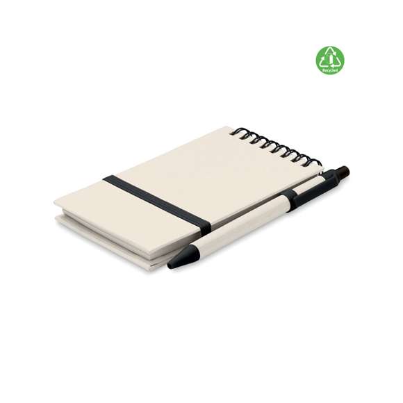 Libreta de cartón reciclado A6