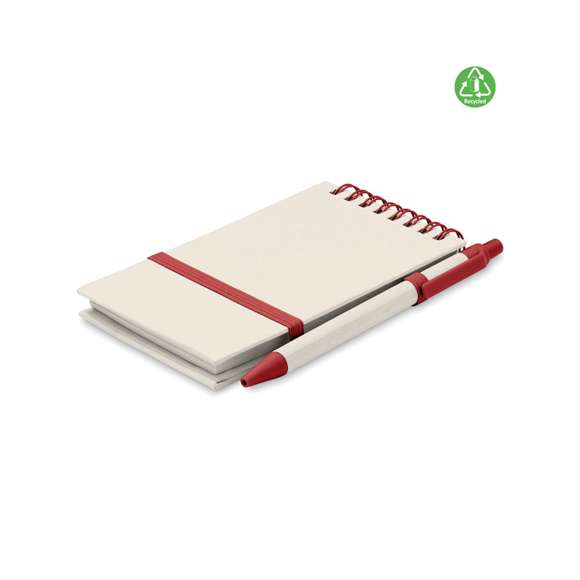 Libreta de cartón reciclado A6