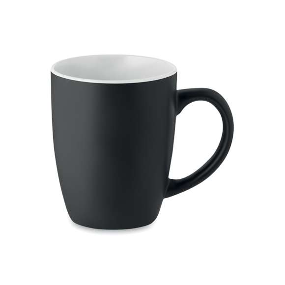 Taza cerámica bicolor 290 ml