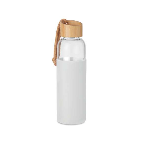 Botella vidrio 500 ml en funda