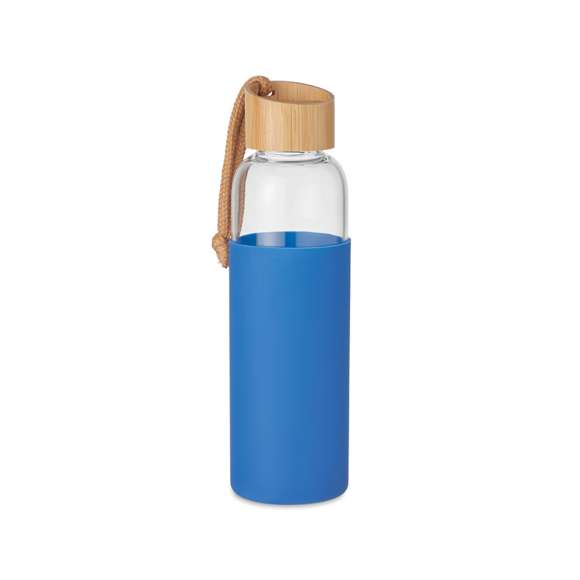 Botella vidrio 500 ml en funda