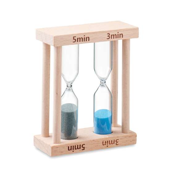 Reloj de arena madera