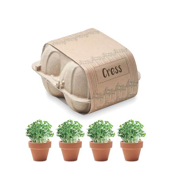 Kit de cultivo en huevera