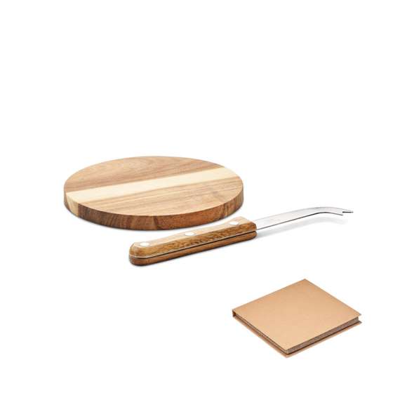 Set de tabla quesos de acacia